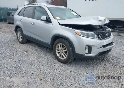 2014 Kia Sorento Lx z USA, uszkodzony, nr VIN 5XYKTDA65EG477292